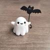 Cute Ghost Bat Ornaments Mini Ghost Ornament Creative Halloween Decoration  Office