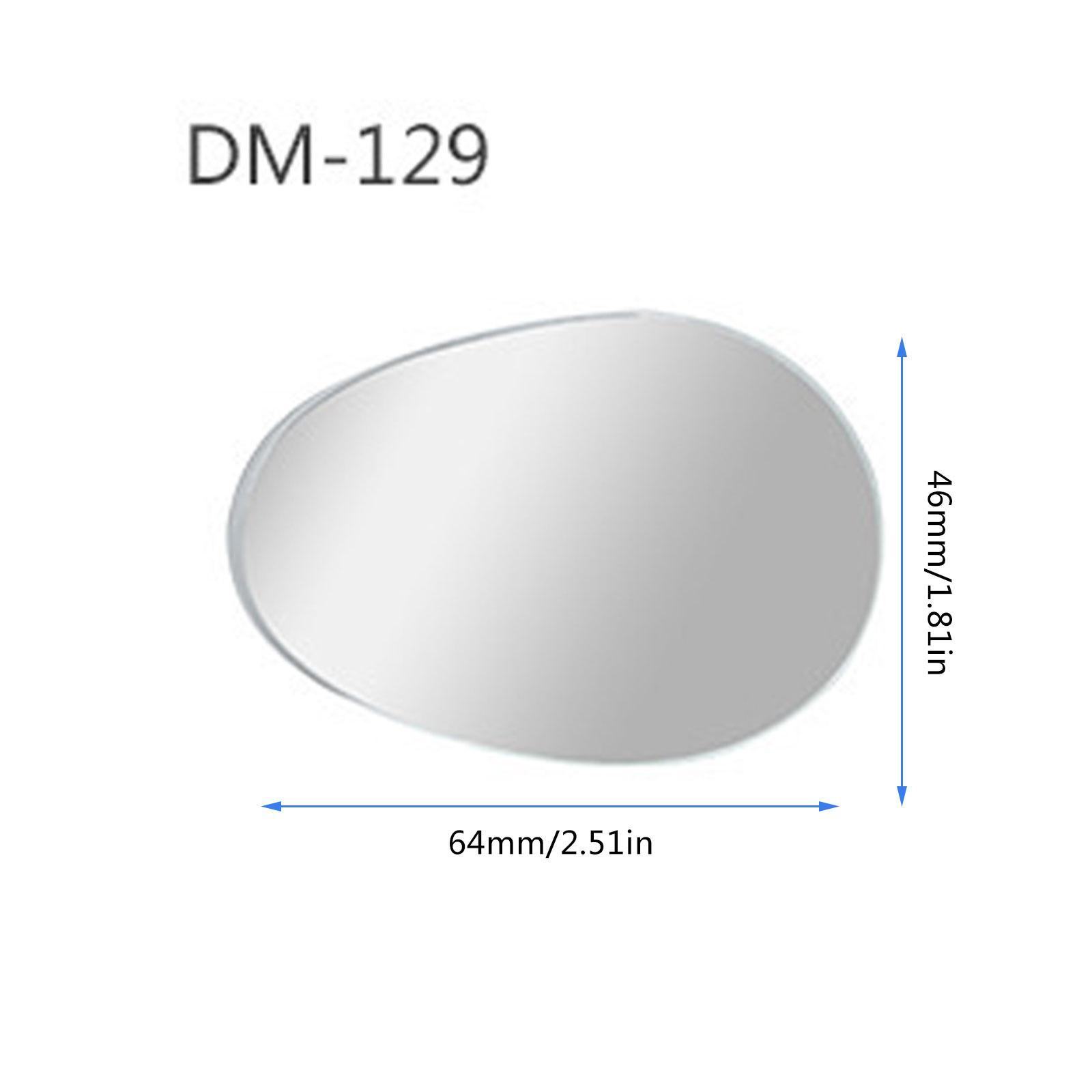 

Автомобильное зеркало HD, 2 шт., регулируемое зеркало для слепых зон, выпуклое зеркало заднего вида, широкий угол обзора 360 градусов, парковка без оправы C 2Pcs