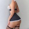 In Stock: Plus Size Sexy Pajamas - European & American Style Women's Erotic Lingerie Uniform