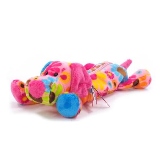 Douglas Plush Pencil Case (Flower Dog)