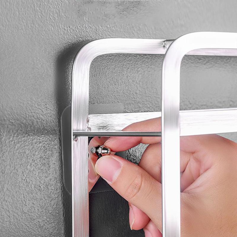 10/150x Transparent Wall Hook Stickers No Drilling No Nail Self-adhesive Photo Frame Clock Screw Hooks Hangers Holder Organizers