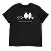 Attempted Murder Funny Crow Bird T-shirt (white Text) T-Shirt Anime Clothes Cheap Stuff Shirts Graphic Tee Plain Mens Clothes