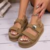 Fashion Niche Roman Sandals Women's Summer 2025 New Internet Celebrity Fashion Platform Strap