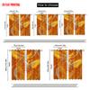 2pcs   plane printing Light Filtering Curtains golden phoenix Durable 100% Polyester Fabric (without rod) Decorations For Home