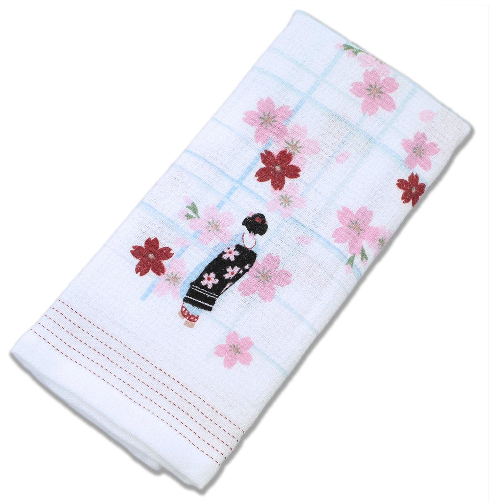 

Face Cloth Maiko and Sakura 33 x 100 Product 30909 Imabari-made Towel, Calendar, Design, Pink, cm, Number розовый