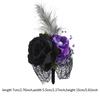 Wrist Corsage Bride Bridesmaid Bouquet DIY Dark Romantic Wedding Decoration