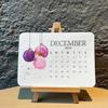 Plantable Seeds Paper Calendar 2026 Biodegradable Plantable Calendar with Wildflower Seeds Monthly Growable Planner for Eco-Friendly Office