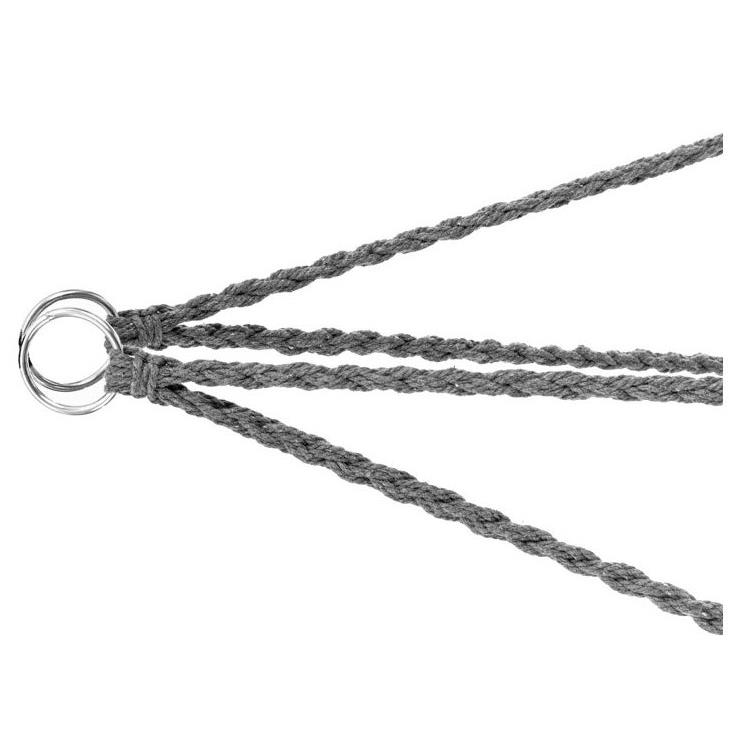 Stork's Nest Swing Hanging Chair Garden Boho for Home Garden 120cm - gray