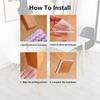 4Pcs Silicone Non Slip Pad Anti Moving Table Foot Mat Bed Foot Antislip Fixator Clear Anti Vibration Pads Furniture Gasket