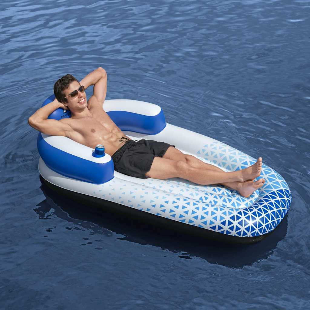Bestway Hydro Force Schwimmender Liegestuhl, 183x97 cm, Blau
