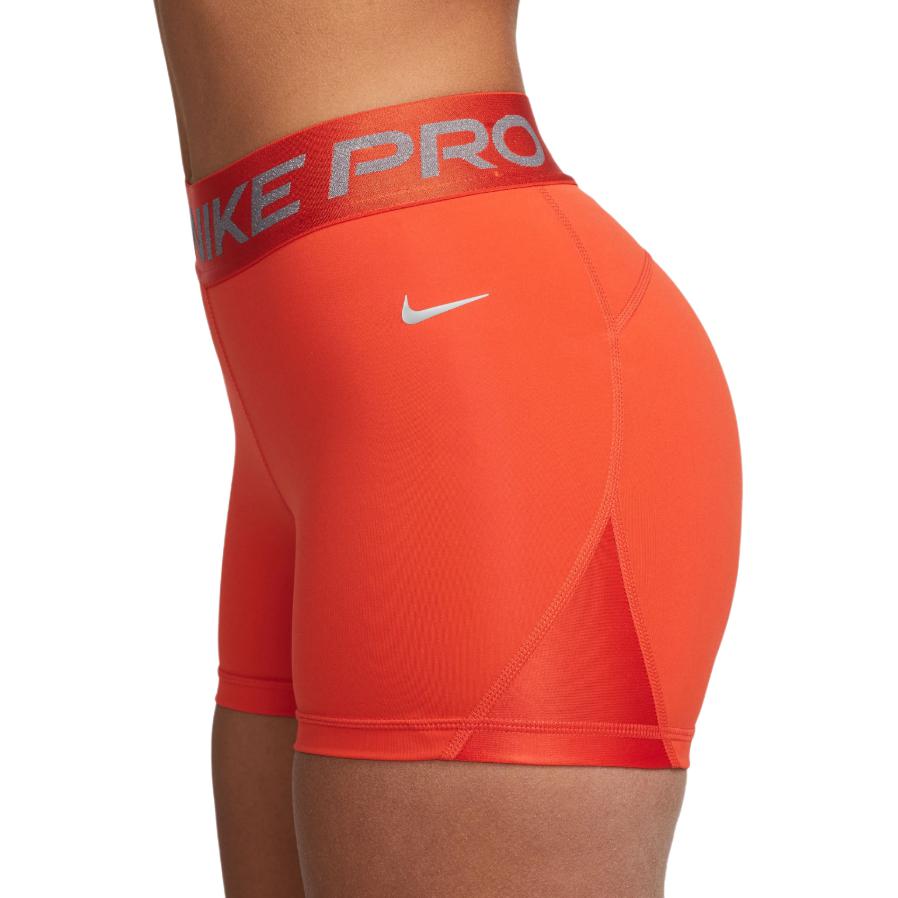 Nike ProShine Dri FIT Sports Shorts Women's Orange FB5586-633