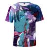 Re Zero 3D potištěné tričko s krátkým rukávem pro léto Muži Ženy Kreslené oblečení Rem a Ram Japonská anime košile Trička
