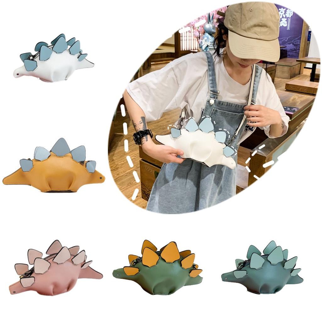 Cute And Colorful Dinosaur Cartoon Crossbody Bag For Women Fashionable And Trendy