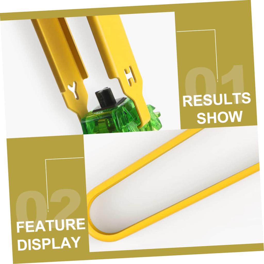 VORCOOL Shaft Puller Switch Remover for Computer Keyboards, Portable Keyboards, and Mechanical Keyboards, Stainless Steel Cap Remover Tool