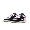 Jordan Air Jordan 1 Cherry Blossom Pink 1 Leather Abrasion Resistant Low Top Vintage Basketball Shoes Unisex Pink 553558-092(Team1119-1)