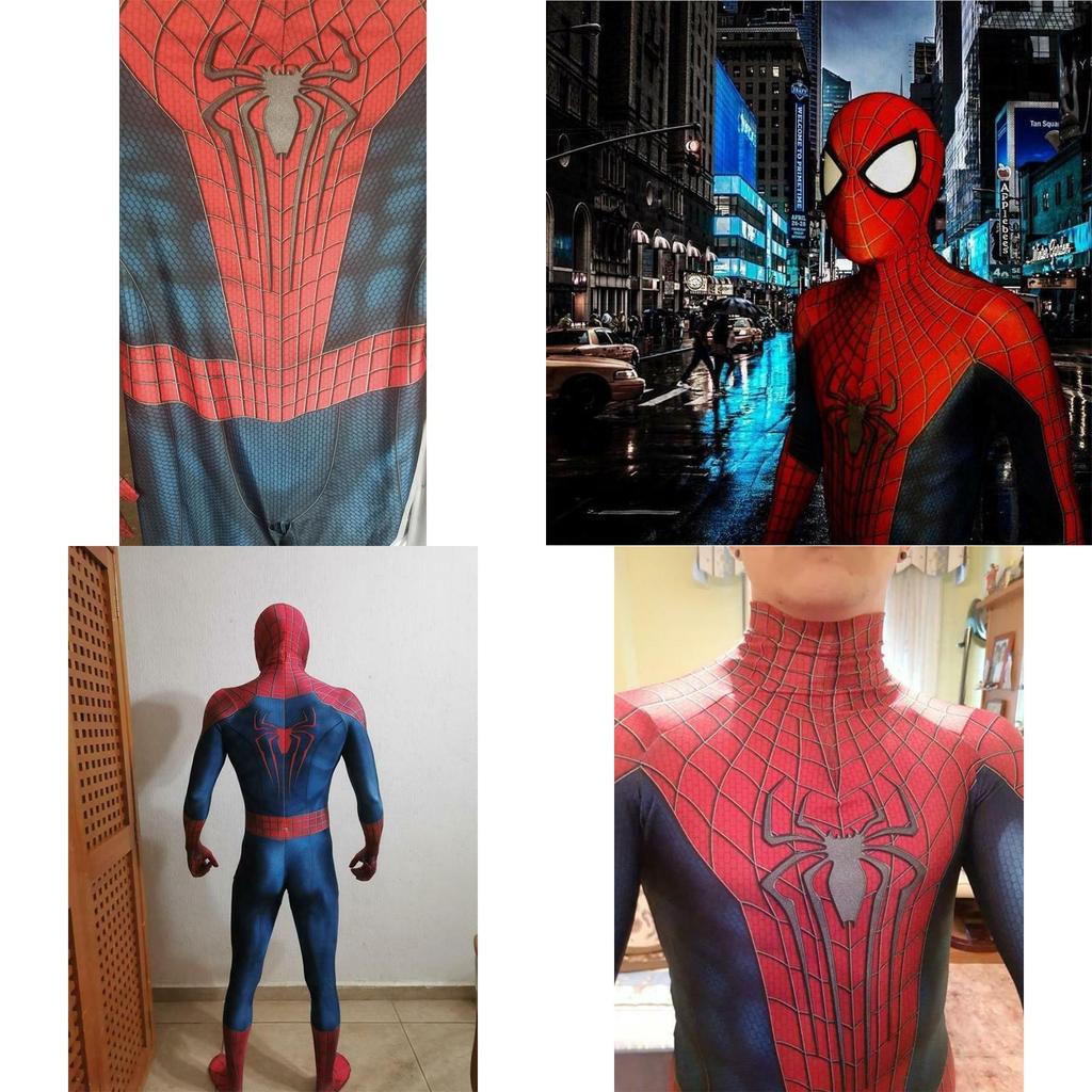 The Amazing Spider-man Cosplay Costume For Halloween Perfect Stitches Exquisite Workmanship
