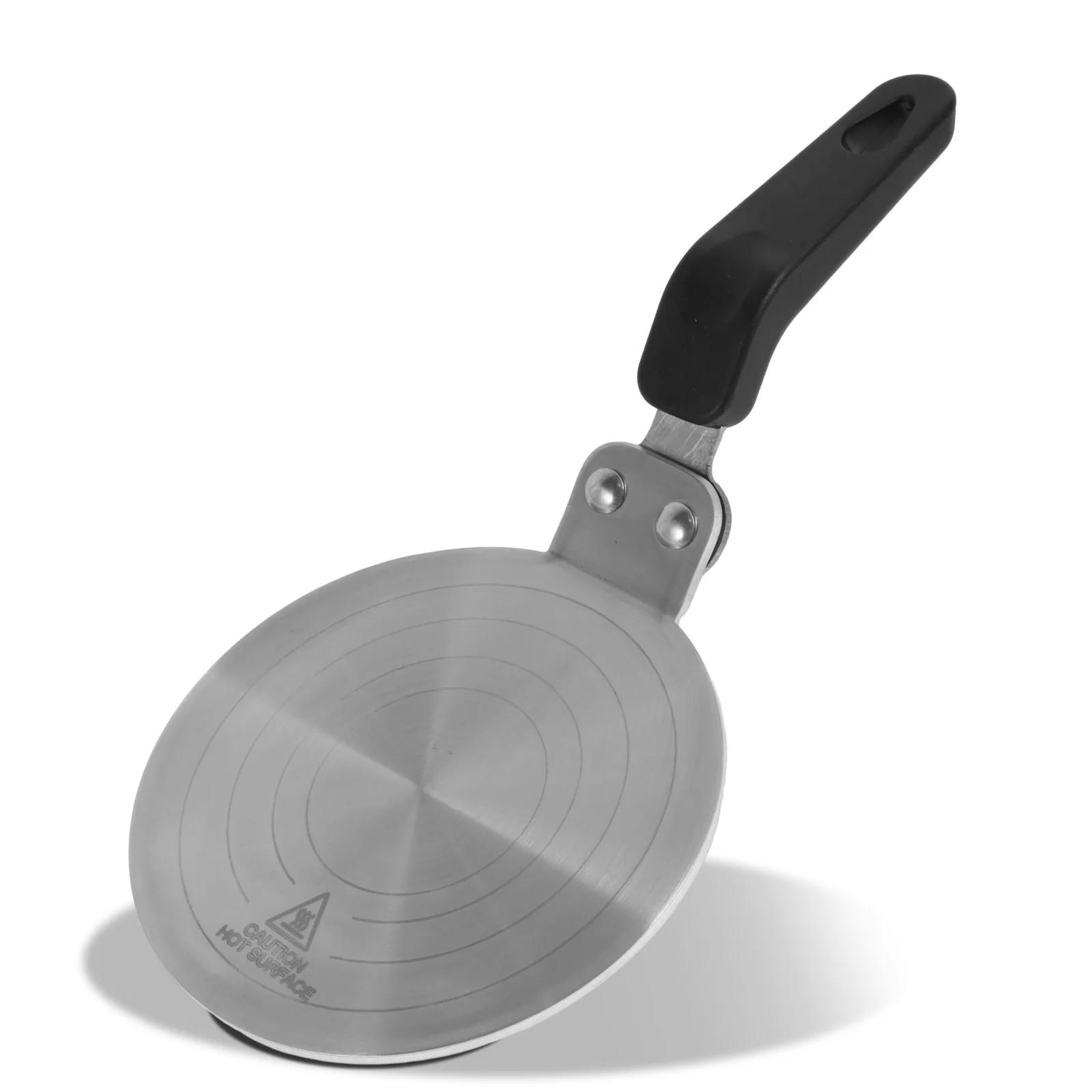 

1pc heat diffuser plate, stainless steel material, 13cm/20cm circular heat diffusion tool