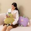 Cute Fruit Plush Pillow Peach Mangosteen Toy Pillow Pear Soft Pillow Plush Cushion Girl Gifts Sofa Cushion Office Cushion