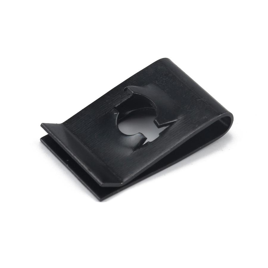 120 X U-Shaped Car Reed Nut Clip Nut No.14 Black For Interior Decorative Plate