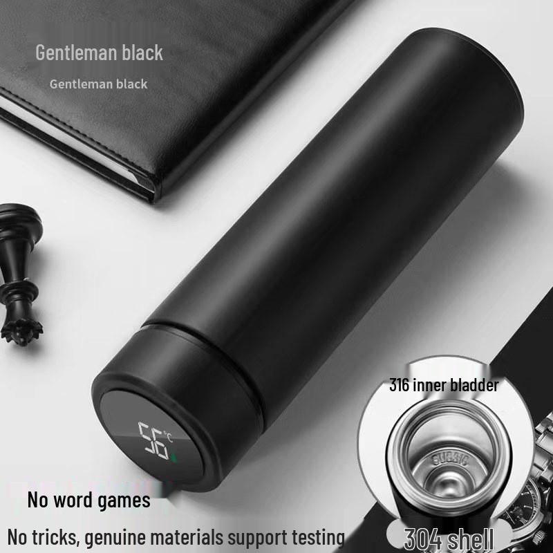316 Stainless Steel Insulated Smart Cup, Tea & Water Separation, Stylish Gift for Men & Women
