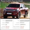 Chrome Car Door Handle Cover for Toyota Hilux TruckMasters OX AN120 AN130 2016~ 2017 2018 Protector Car Accessories Stickers