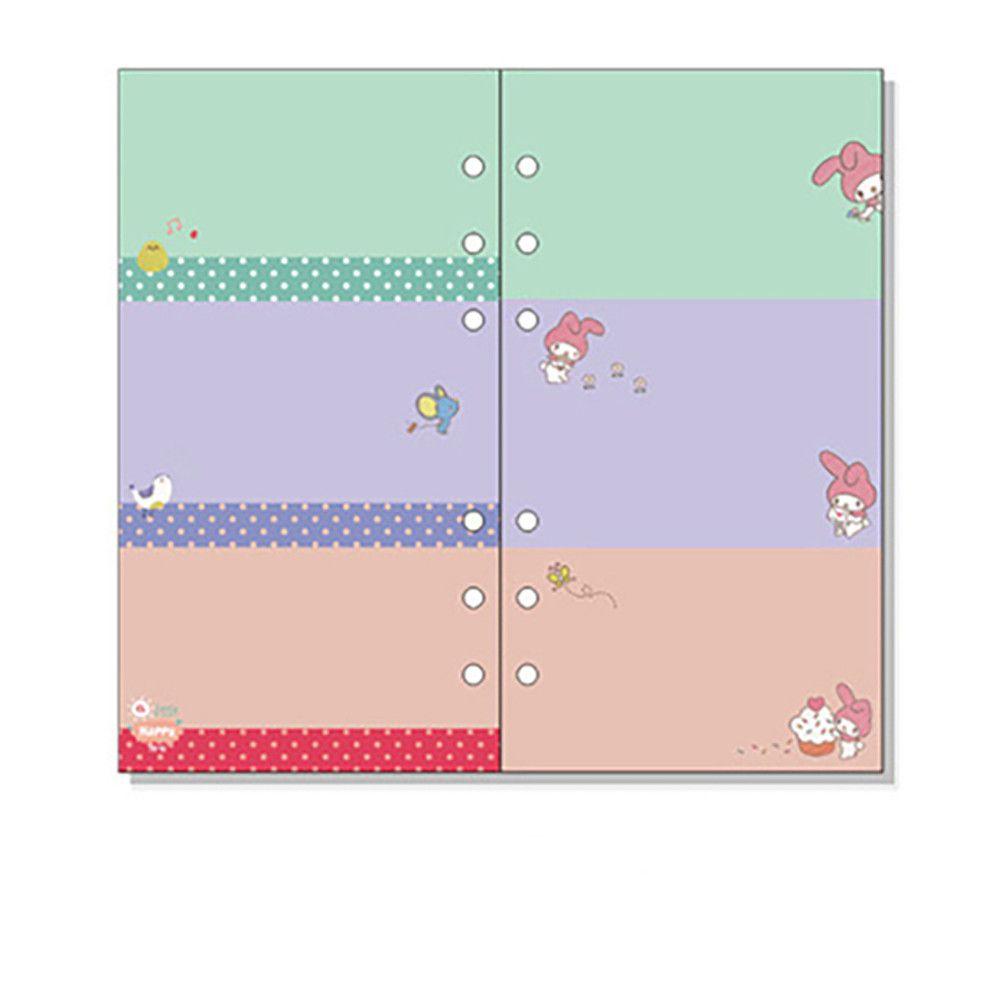 

40 sheet Weekly Daily Planner Monthly Notebook Refill Loose Leaf Paper Refill Binder Inner Pages A5-Style7