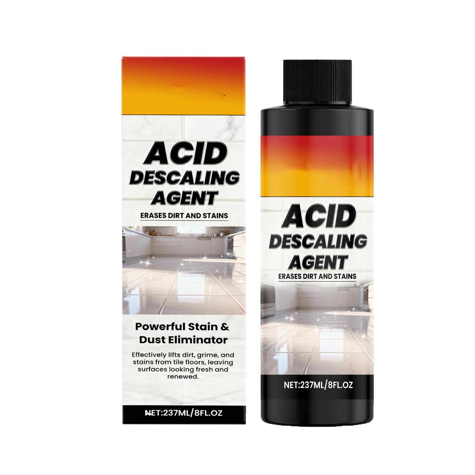 

Tile Cleaner With A Gentle That Cleans And Shines Tile Surfaces And Grout Lines, Perfect For Home Floor Care.237ml One Size білий