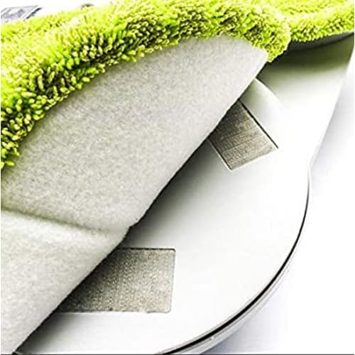 Pracfalt Replacement Electric Rotating Mop Pads, Set of 4, for Electric Mops, for Cleaning Floors