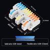 220V Quick Wiring Terminal Block: 2-In/4-Out/6-Out Wire Connector Splitter