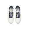 Anta Synthetic Leather Slip Resistant Abrasion Resistant Low Top Skateboard Shoes Men's White Blue 912048016-7
