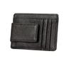 Portfel męski z magnetycznym skórzanym RFID i klipsem na pieniądze