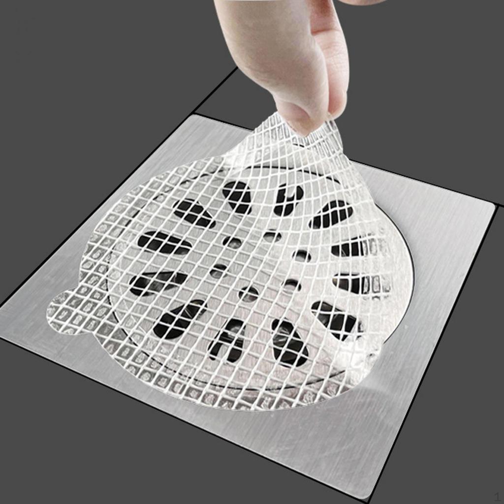 30 Pieces Kitchen Sink Strainer Hair Basket Drain Mesh Filter for Bathroom