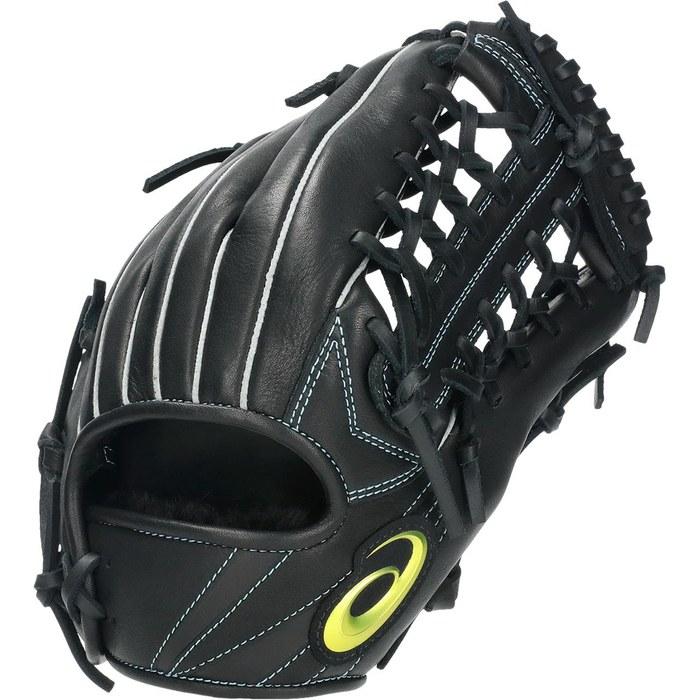 asics Baseball Accessory Junior Soft Style Outfield Glove 3124A361 Unisex Kids 001 (Black) LH