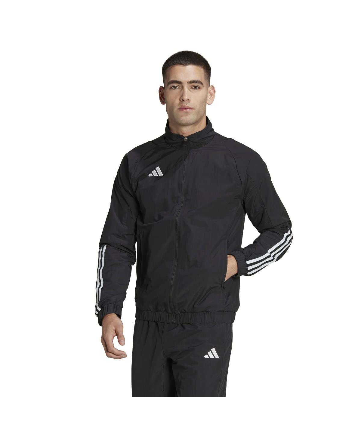 Презентационная куртка Adidas Tiro 24 Competition Размер S Мужская (GZI71), черный, (HK8045)