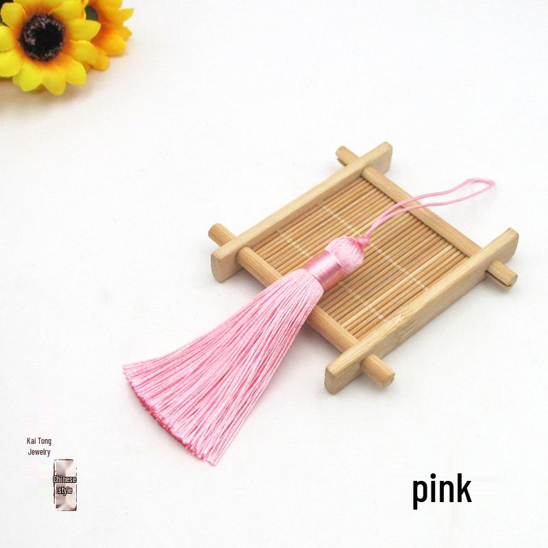8cm Closed Loop Hanging Cord: Chubby Bookmark & Pillow Tassel
