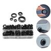 105 Pcs Wire Rubber Grommet Washers Ring Grommets Wiring Kit Plug Suite Hole Plugs for Holes Protection