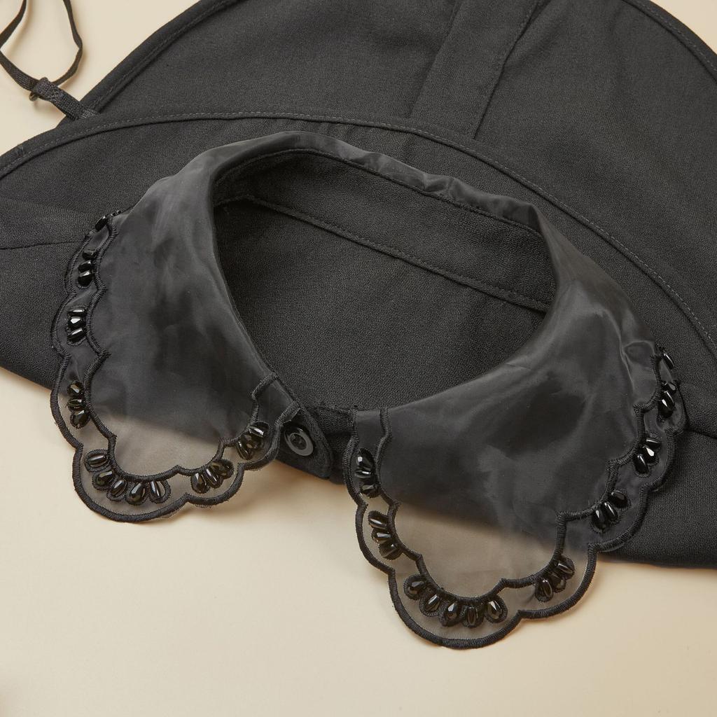 High-Quality Luxury Shirt Detachable Collar for Womens Neckwear Decorative Fake Collar Women's Shirt Collar for All Season