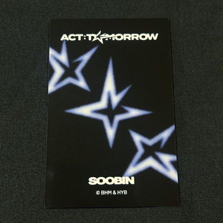 [USED] TXT Tuba Soobin Act Tomorrow Seoul Hoodie Trading Card