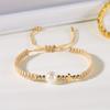 Pearl Bead Star-Shaped Bracelet Adjustable Casual Bracelet Bangle Woven Bracelet  Men