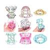 Mandala Flower Basket Toy Flexible Iron Basket Creative Handmade Magic Loop Wire Fidget Sensory Toy For Kid Christmas Party Gift