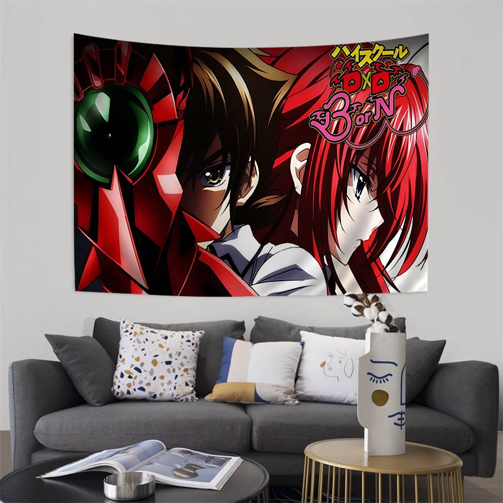HHigh SSchool DxD Anime Hanging Bohemian Tapestry Bohemian Wall Tapestries Mandala Cheap Hippie Wall Hanging