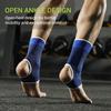 Vbosi 1 Pair Women Men One Size Unisex Sweat Absorbing Ankle Support Sleeve For Running Basketball