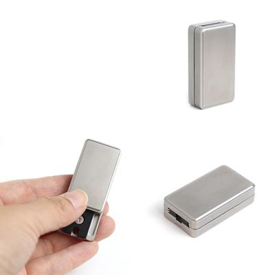 Stainless Steel Mechanical Ratchet Toy Ding-Ding Card Pusher EDC Fidget Toys Office Stress Relief Toys For Adult Children Gift