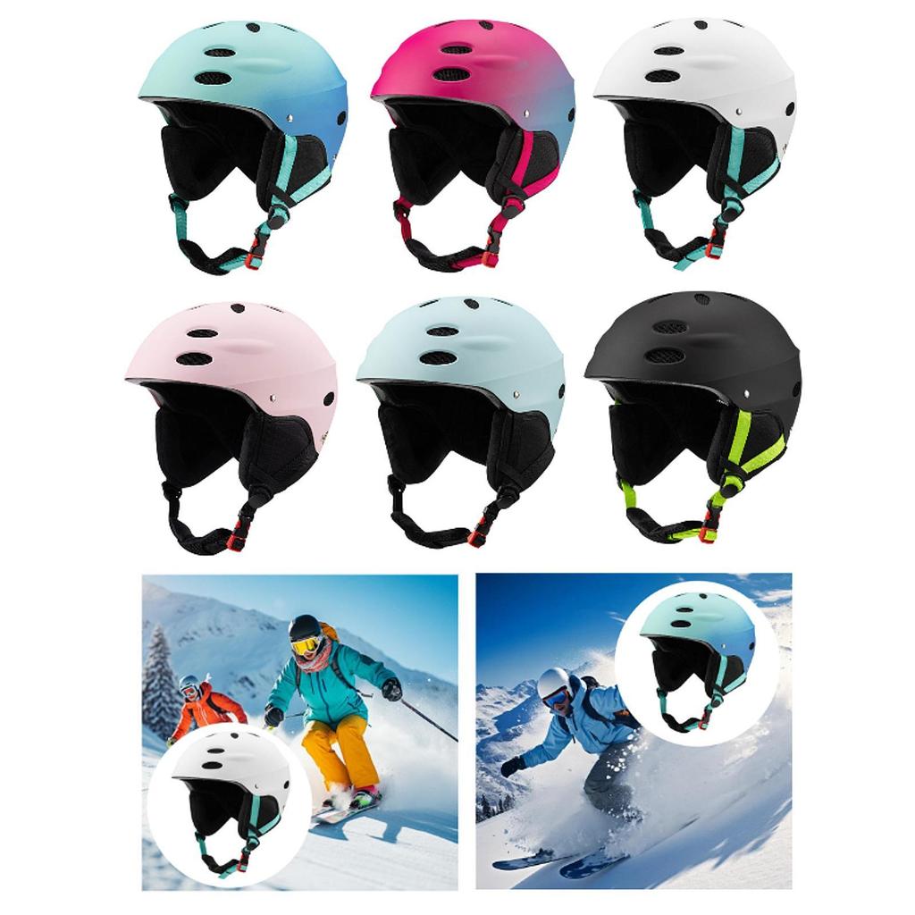 Snow Ski Helmet Skateboard Helmet Portable Better Cushioning Headgear Sports