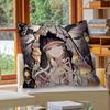 Genshin Impact Columbina Cushion Cover Polyester Sofa Cushions Decorative Throw Pillows Home Decoration Pillowcover