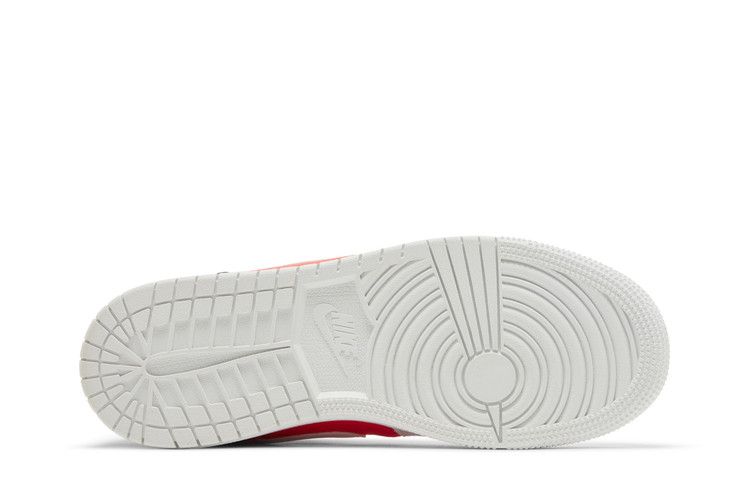 Air Jordan 1 Mid SE GS 'White Infrared'
