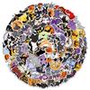 100Pcs Halloween Cartoon Pumpkin Cute Bat Stickers Motorcycle Suitcase Skateboard Laptop Luggage Fridge Phone Decals