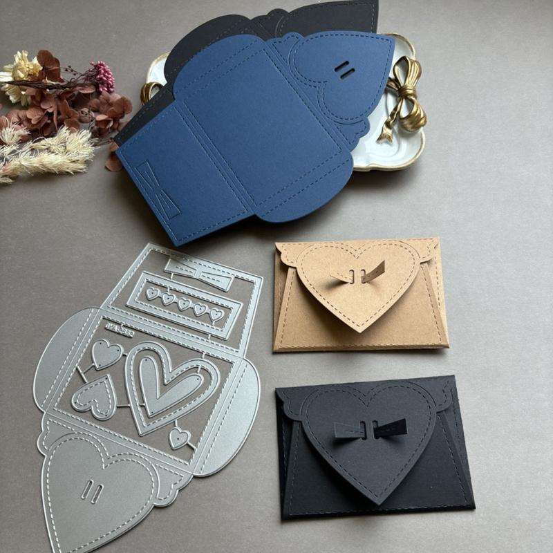 Sturdy Carbon Steel Envelope Craft Die for Craft Cards Labels and Scrapbooking