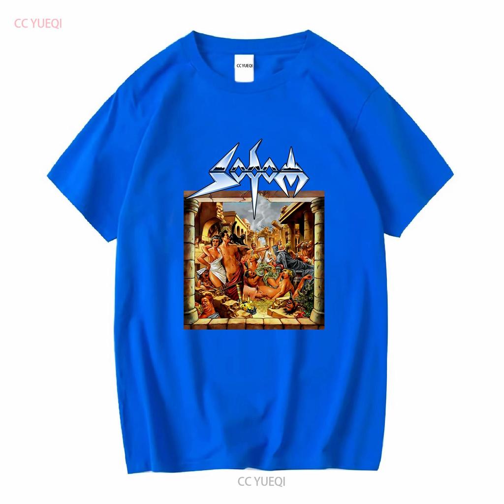 Mortal Way Of Live Sodom T Shirt Cotton All size S 5XL CB574 vintage Washed Slightly Breathable Soft Top For Everyday Wear