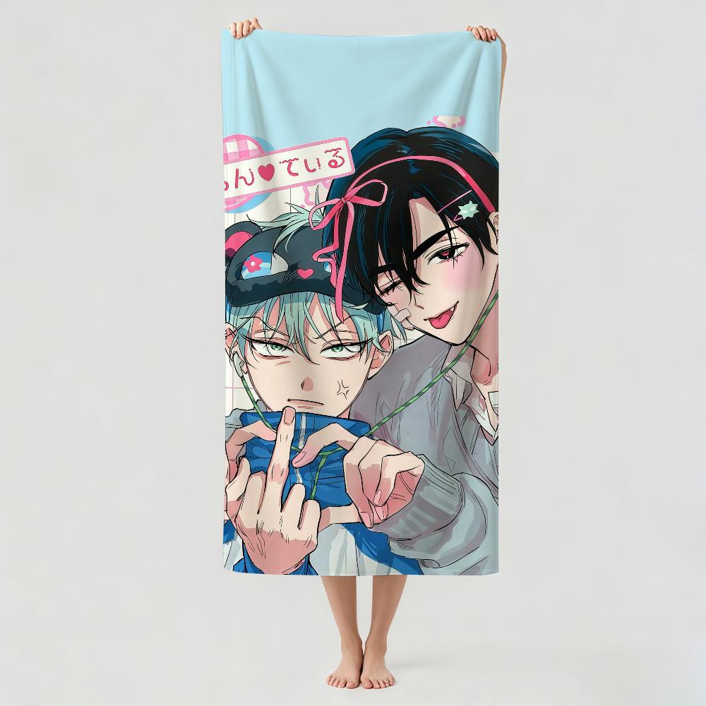 Adventure anime A-Alien S-Stage Towel Drying Bath Towel Applicable To Light Swimming Camping Yoga Beach Out